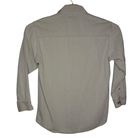 Disney Tan CMO "You Make Magic Happen" Long Sleeve Button Up Tinker Bell Size Md - Picture 2 of 6